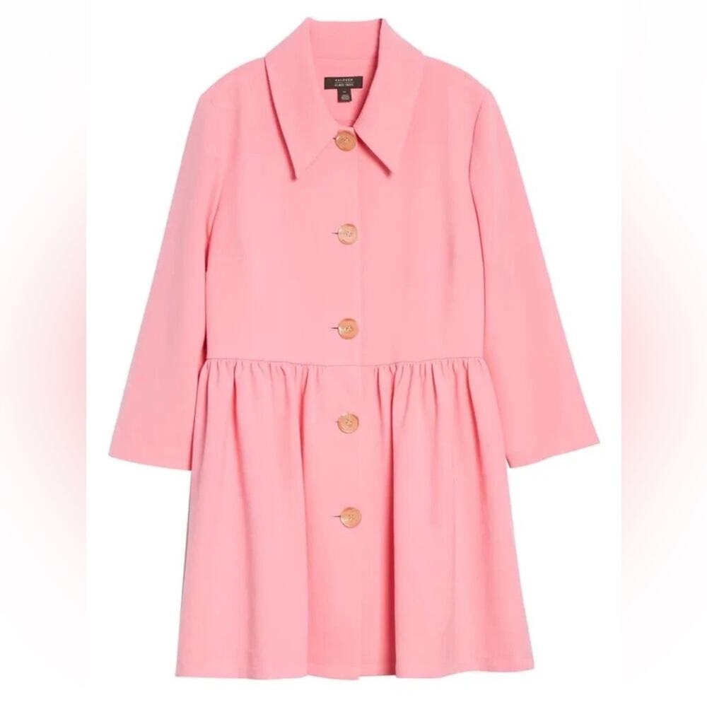Halogen x Atlantic-Pacific Peplum Topper Jacket | Size M - Picture 8 of 8